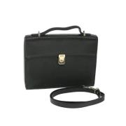 Burberry Vintage Pre-owned Laeder handvskor Black, Dam