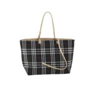 Burberry Vintage Pre-owned Nylon handvskor Black, Dam