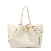 Gianni Chiarini Marble Läder Väska Amanda Crossbody White, Dam