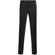 PT Torino Slim-fit Trousers Black, Herr