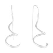 Dansk Copenhagen Earrings Gray, Dam