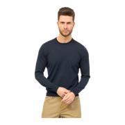 Gran Sasso Sweatshirts Blue, Herr