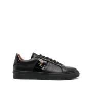 Billionaire Svart Lo-Top Casual Sneakers Black, Herr