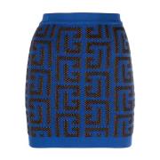 Balmain Skirts Blue, Dam