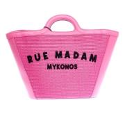 Rue Madam Fuxia Shopping Handväska Ss23 Pink, Dam