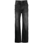 Ksubi Straight Jeans Black, Dam