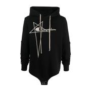 Rick Owens Hooded Body Black, Herr