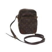 Louis Vuitton Vintage Pre-owned Canvas louis-vuitton-vskor Brown, Dam