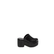 THEMOIRè Heeled Mules Black, Dam