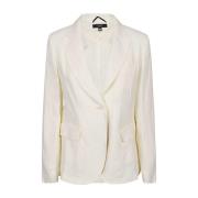 Max Mara Weekend Blazers White, Dam