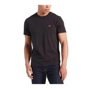 Levi's Kortärmad Bomullst-shirt Black, Herr