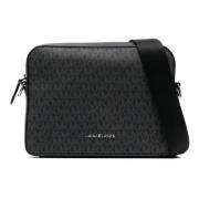 Michael Kors Messenger Bags Black, Herr