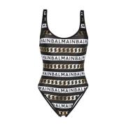 Balmain Beachwear Black, Dam