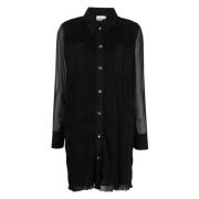 Ganni Short Dresses Black, Dam