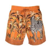 Etro Beachwear Multicolor, Herr