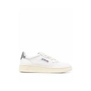 Autry Medalist Low Sneakers i läder White, Dam