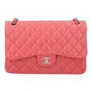 Chanel Vintage Pre-owned Laeder crossbodyvskor Pink, Dam