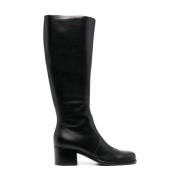 Sergio Rossi High Boots Black, Dam