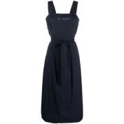 Vince Midi Dresses Blue, Dam