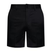 Ami Paris Bomullsshorts Black, Herr