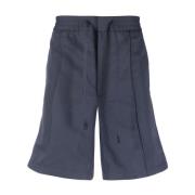 Brioni Shorts Blue, Herr