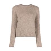 Ami Paris Sweatshirts Beige, Dam