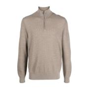 Brioni Sweatshirts Beige, Herr