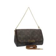 Louis Vuitton Vintage Pre-owned Canvas louis-vuitton-vskor Brown, Dam