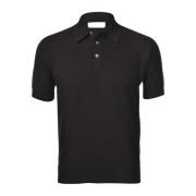 Paolo Fiorillo Capri Polo Shirts Black, Herr