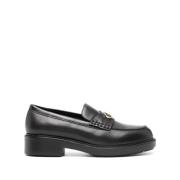 Calvin Klein Svarta Casual Stängda Låga Klack Loafers Black, Dam