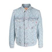 Diesel Denim Jackets Blue, Herr