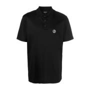 Giorgio Armani Polo Shirts Black, Herr