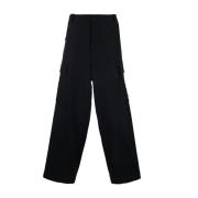 Giorgio Armani Straight Trousers Blue, Herr