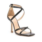 Michael Kors Flat Sandals Black, Dam