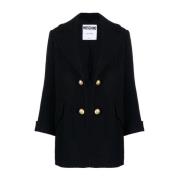 Moschino Down Jackets Black, Dam