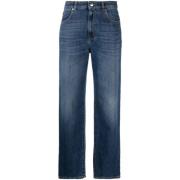 Pinko Straight Jeans Blue, Dam