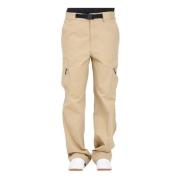 The North Face Beige Wide Cargo Byxor Brown, Dam