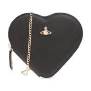 Vivienne Westwood Ny Heart axelväska Black, Dam