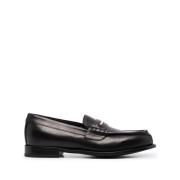 Giuseppe Zanotti Eleganta Svarta Loafers för Män Black, Herr