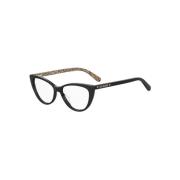 Love Moschino Glasses Black, Unisex