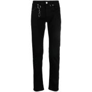 Paul & Shark Straight Jeans Black, Herr