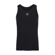 Marine Serre Sleeveless Tops Black, Dam