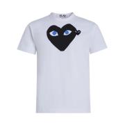 Comme des Garçons Play T-Shirts White, Herr