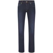 Billionaire Blå Straight Jeans Regular Fit Blue, Herr