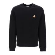 Maison Kitsuné Sweatshirts Black, Herr