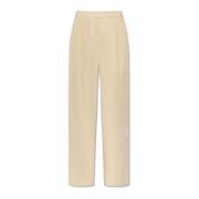 Munthe Kosmila plisserade byxor Beige, Dam