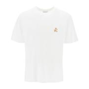 Maison Kitsuné T-Shirts White, Herr