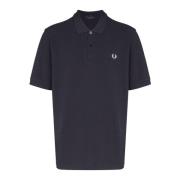 Fred Perry Polo Shirts Blue, Herr