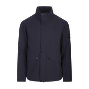 Stone Island Light Jackets Blue, Herr