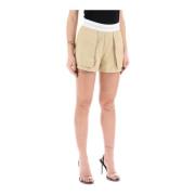 Alexander Wang Short Shorts Beige, Dam